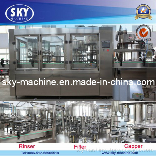 5 L Mineral Water Pet Bottle Filling Machine / Plant Automatic 3 in 1